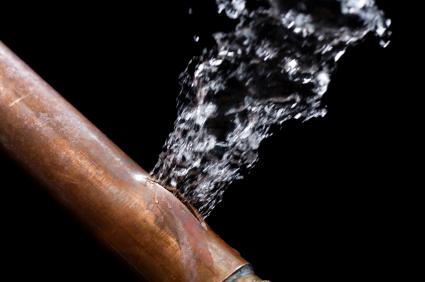 Plumbing leak burst pipe Abbots Langley